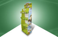 Cztery - półkowe kartonowe stojaki reklamowe, kartonowe ekspozyty reklamowe Pluszowe zabawki