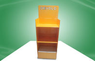 Niestandardowe żółte wyświetlacze kartonowe POS z nadrukiem offsetowym PMS do skarpet i produktów bieliźnianych