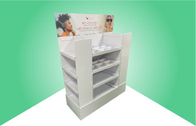 Wyświetlacz palet kartonowych z trzema twarzami 15 KGS / półka do promowania artykułów elektronicznych