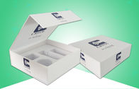Pudełka kartonowe z szarą tekturą / pudełko z twardym pudełkiem Wkładka z EVA do sprzedaży kosmetyków