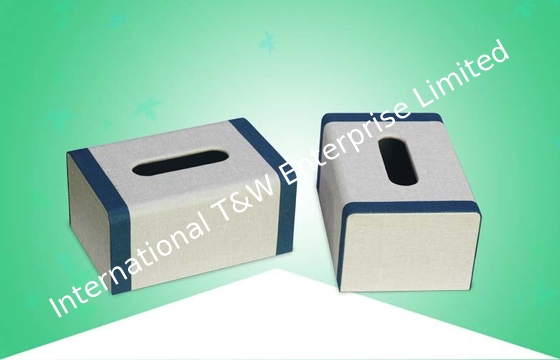 kupować Tissue Gift Niestandardowe pudełko do pakowania Gruba drewniana deska z flokowaniem / tkaniną online manufacture