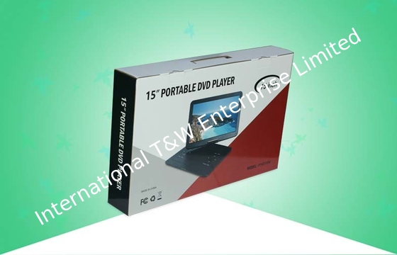 kupować Pudła z tektury falistej z nadrukiem Niestandardowy odtwarzacz DVD z błyszczącym laminowaniem online manufacture