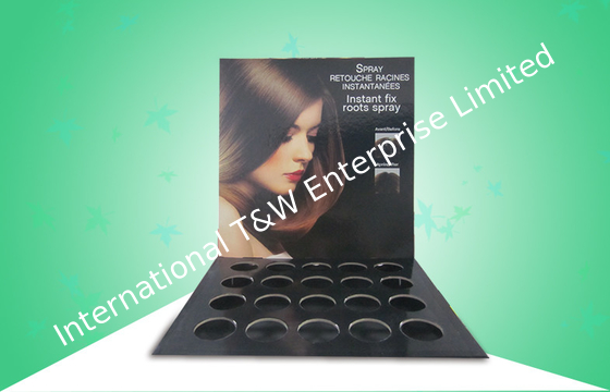 Dobra cena. Glossy CMKY Printing Cardboard Countertop Displays For Displaying Haircare Products w Internecie