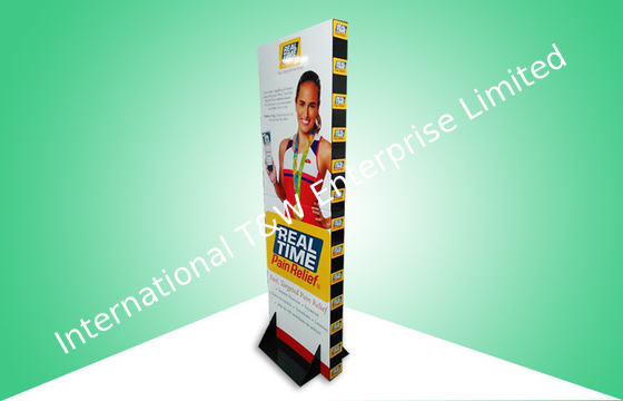Dobra cena. Easy Assembly Free Standing Custom Cardboard Displays , Corrugated Floor Display w Internecie