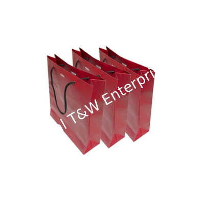 Dobra cena. Drukowanie offsetowe Personalized Paper Shopping Bags Recyklingualne z dłonią dłonią w Internecie