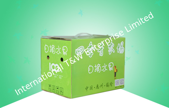 Dobra cena. Recyclable Enviromental Paper Packaging Boxes , Portable Fruit Corrugated Paper Box w Internecie