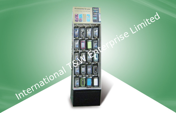 Dobra cena. Shop Cardboard Product Floor Display Stands With Hook For Ipone / Ipad w Internecie