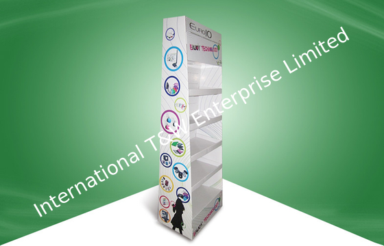 Dobra cena. Five Shelf Cardboard Display Stands Cardboard Floor Display for Electronic Products w Internecie