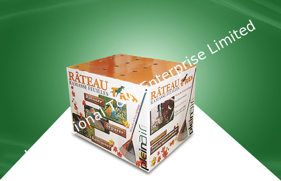 Dobra cena. Full Color Flexo Pring Cardboard Dump Bins Cardboard Display Units for Market w Internecie