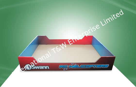 Dobra cena. Flexo Color PDQ Storage Tray Cardboard Food Trays With Matt / Glossy Oil w Internecie
