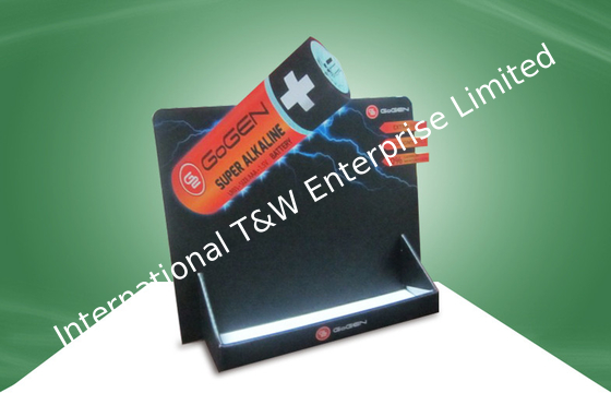 Dobra cena. Supermarket Promotion Black Cardboard Countertop Displays Customized w Internecie