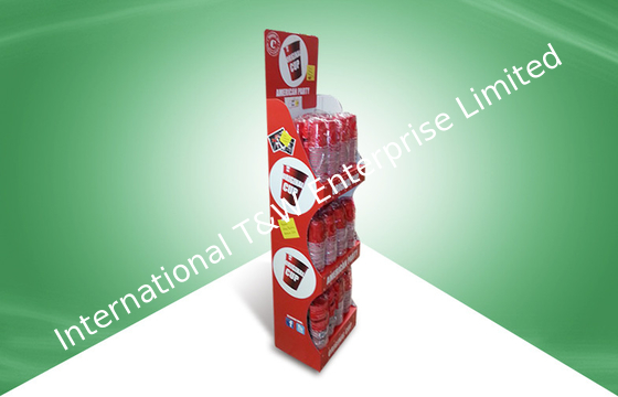 Dobra cena. Stable Three - shelf Cardboard POS Display For Cups  Selling to Big Supermarket w Internecie