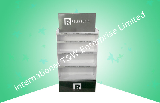 Dobra cena. 5 półek Stojaki z tektury POP Druk offsetowy CMYK dla artykułów / odzieży dla zdrowia w Internecie