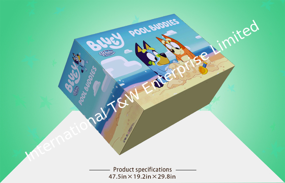 Półpaleta 350 g / m2 Opakowania z tektury falistej CCNB SGS na zabawki