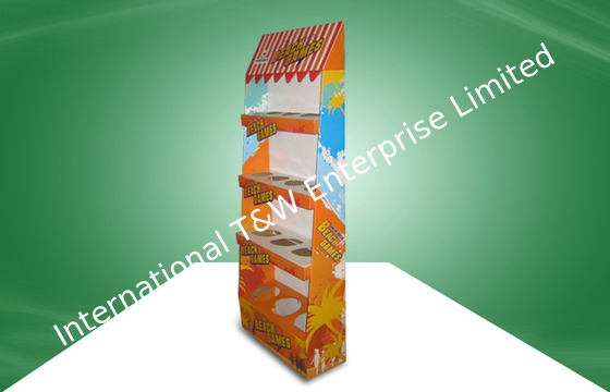 Dobra cena. Eye - catching durable Cardboard Display Stands For Sport Products , customized Size w Internecie